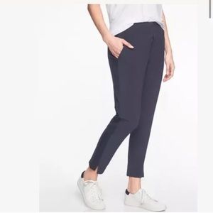 Athleta Brooklyn Pants 12 navy blue